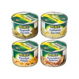 Burcu Konserve 400 gr Teneke 4 lü Hazır Yemek Karma Paket
