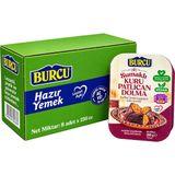 Burcu Kuru Patlıcan Dolma 200 Gr X 8 Li Kutu