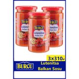 Burcu Lutenitsa Sos (Balkan Sosu) 310 gr x 3 Adet