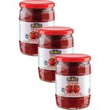 Burcu Organik Domates Salçası 600 gr (Cam Kavanoz) x 3 Adet