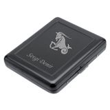 Burcunuza ve İsminize Özel Siyah Metal Sigara Tabakası - Kısa Sigara