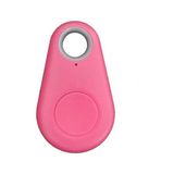 Burdabuldu Akıllı Mini Evcil Gps Tracker Anti-Kayıp Su Geçirmez Bluetooth Tracer Pet Köpek Kedi Anahtar Cüzdan Çanta Çocuk Bulucu Ekipmanları - Pembe