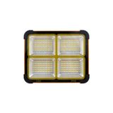 BURDANEVE Portatif 200 W Solar Led Projektör Cata Güneş Enerli Projektör Şarjlı Portatif Projektör Usb Şarjlı