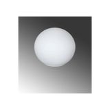 Burenze Beyaz Cam Kapalı Yedek Avize Camı Beyaz Glop Cam 14 Cm Çap