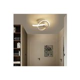 Burenze BURENZE758 Krom Beyaz Işık Modern Plafonyer Tavan Led Avize
