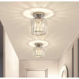 Burenze Luxury Plafonyer Tavan Kristal Taşlı Avize Hol Antre altin