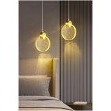 Burenze Modern Elegance Luxury Sarkıt Kristal Camlı Led Avize Gold Sarı 2 Adet Set Fiyat
