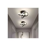 Burenze Modern Plafonyer Tavan Salon Mutfak Oturma Odası Avize Led Avize Siyah 2 Adet Set Fiyat