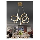 Burenze Modern Sarkıt Pagani Led Avize Salon Mutfak Avize Ledli Avize Eskitme Gold Gün Işığı