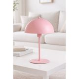 burenze Modern Tasarım Mars Abajur Dekoratif Şık Masa Lambası Pembe Pink Metal Gövde