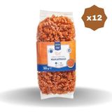 Burgu Makarna Kırmızı Mercimek Unlu 350 gr - (12 Adet)