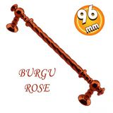 Burgu Mobilya Mutfak Dolabı Çekmece Dolap Kapak Kulpu Kulpları Kulbu Rose (96 Mm-9.6 Cm) Metal Kulp