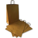 Burgu Saplı Karton Çanta 31x12x41 - 250 Adet