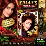 Burgundy (Orjinal) Henna Hint Kınası 6'Lı Paket (Kızıl)
