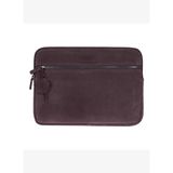 Burgundy Still Hakiki Süet Deri 15-16 inç MacBook/Laptop Kılıfı