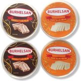 Burhelsan Tahin Helvası 4 Adet 950 gr (2 Kakaolu--2 Sade) - 4 kg