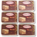Burhelsan Tahin Helvası (Kakaolu) 6 Adet 750 gr (6 Al 5 Öde) - 4,8 kg