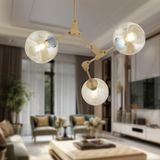 Burke 3Lu Avıze Eskıtme Modern Koridor Yatak Odasi Salon Avize