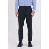 Bürke Erkek Antrasit Renk italyan Kesim Slim Fit Kumaş Pantolon