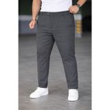 Bürke Erkek Antrasit Renk Kaliteli Battal Büyük Beden Kumaş Pantolon (100-135 kg battal beden 40-42-44)