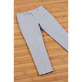 Bürke Erkek Gri Renk Italyan Kesim Slimfit Kumaş Pantolon - 30