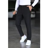 Bürke Erkek Siyah Renk italyan Kesim Slim Fit Kaliteli Kumaş Pantolon
