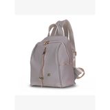 Burkley AVELINE Cloud Grey PU Deri Kadın Sırt Çantası