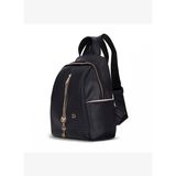 Burkley AVELINE Onyx Black PU Deri Kadın Sırt Çantası