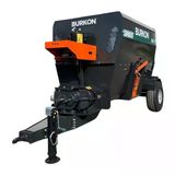 Burkon 4M³ Traktör Şaftlı Çekilir Yatay Yem Karma Makinesi