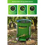 BURKON MAKINE Burkon 90 Lt 35 Kg Sabit Devirli Ceviz Soyma Makinası
