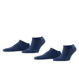 Burlington Everyday 2'li paket erkek spor ayakkabı çorabı, yumuşak taranmış pamuk