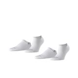 Burlington Everyday erkek spor ayakkabısı 2'li paket, pamuk karışımı, 2 çift, çeşitli Renkler, Beden 40-46 - Ayak sırtında file yapılı zarif, modaya uygun çorap Beyaz 40-46