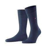 Burlington Lord çorap, opak pamuk (organik), Mavi Lacivert 6120, 40-46