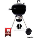 Bürme Partner 45.00 Black Profesyonel Kömürlü Barbekü - Mangal - BBQ