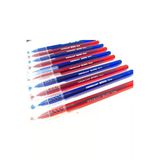 Büro 1.0 Mm Tükenmez Kalem 5 Kırmızı Kalem + 5 Mavi Kalem ( Toplam 10 Adet)