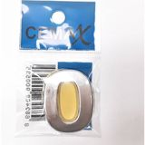 Büro Ev Dekoru Için 4cm Krom Kaplı Plastik 0 No Kapı Numarası - - - 1 Adet