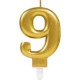 Büro Ev Dekoru Için 9 Rakam Golden Mum - - - Renkli