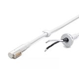 Büro Ev Ofis Apple Macbook Notebook Bilgisayarı İçin Uyumlu Beyaz 1.2Mt 60W L Tip Laptop Adaptör Kablosu