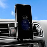 Büro Ev Ofis Arabası Için Araç Içi Plastik Klima Izgarasına Takılır Model Oto Telefon Tutucu - Renkli