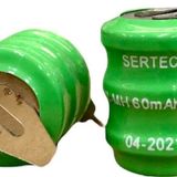Büro Ev Ofis Atölye İçin 3.6v 3s1p 60 Mah 2 Pin Nı-mh Buton Pil