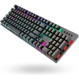 Büro Ev Ofis Bilgisayar Klavyesi Için Kablosuz Mekanik Gaming Klavye - - - Renkli