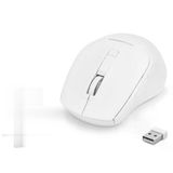 Büro Ev Ofis Bilgisayarı için Beyaz 600-1600 Dpi Kablosuz Mouse