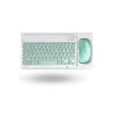 Büro Ev Ofis Bilgisayarı için Kablosuz Yeşil Bluetooth Klavye Mouse Seti
