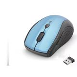 Büro Ev Ofis Bilgisayarı için Mavi Siyah 800-1600 Dpi Kablosuz Mouse