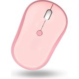 Büro Ev Ofis Bilgisayarı Için Pembe Wifi Mouse - Renkli
