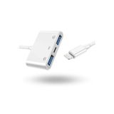 Büro Ev Ofis Cihazları için Ios-2HUB Usb Camera Adapter
