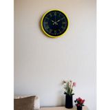 Büro Ev Ofis Duvar Saati için 36CM Standart Sarı odel Mekanizma