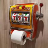 Büro Ev Ofis Düzeni için Rulet Motifli Tuvalet Kağıtlığı