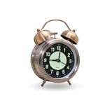 Büro Ev Ofis Hediyesi İçin 12X8cm Metal Masaüstü Retro Çalar Saat
