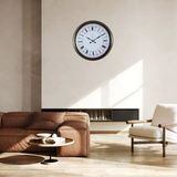 Büro Ev Ofis Hediyesi İçin 52Cm Bronze Mandala Desen Duvar Saati